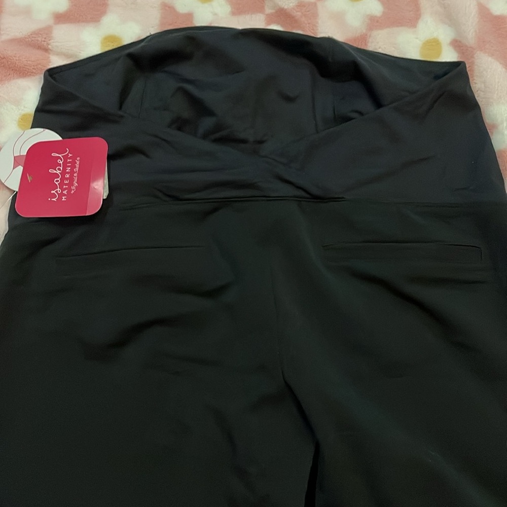 New black bootcut maternity pants - Picture 4 of 9